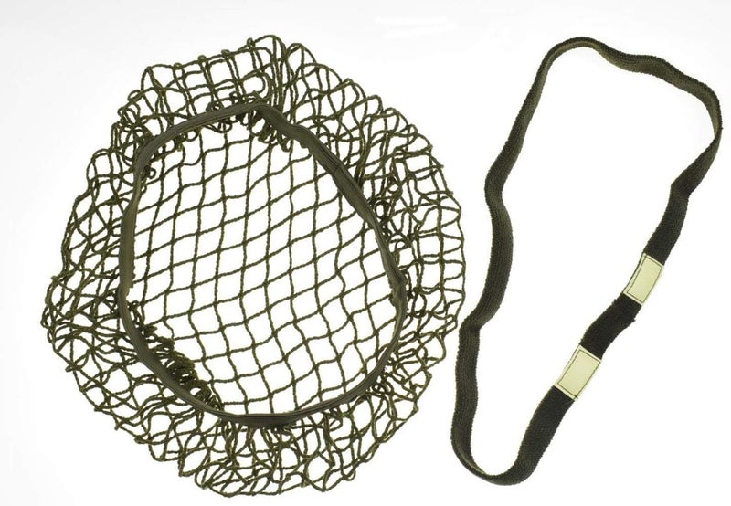Perfect WWII US Army Helmet Net Cover and Eye Belt for M1 M35 M88 Helmet